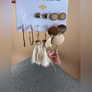 Hoops, Tassel Dangle Drop Earrings , Stud Earrings New